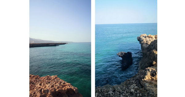 شاطئ فنس.. تجليات الطبيعة وسحرها