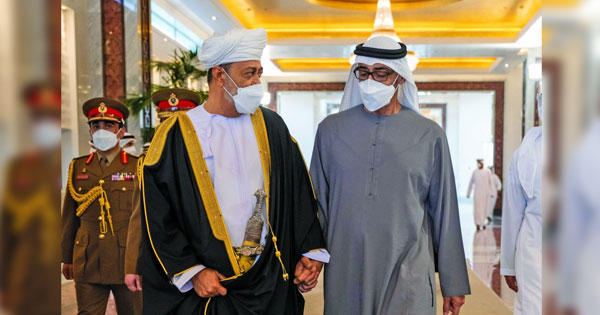 جلالة السلطان يقدم التعازي إلى الرئيس الإماراتي فـي وفاة خليفة بن زايد
