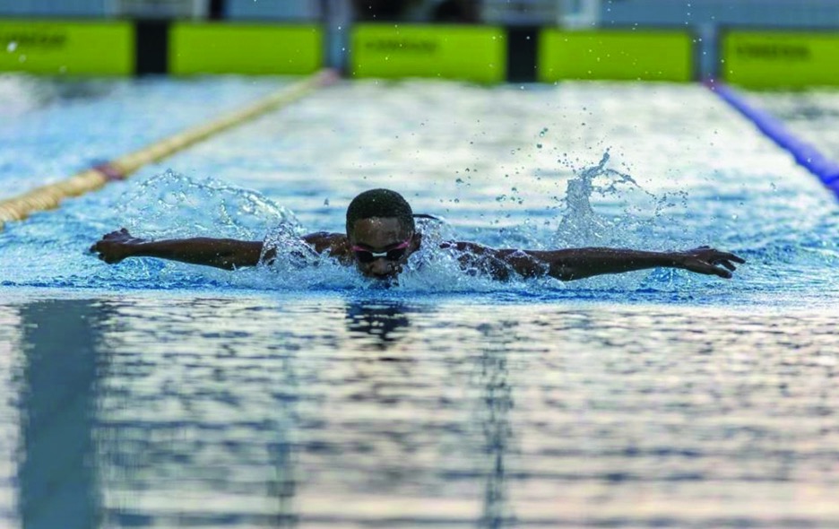 تجربة جديدة لناصر الكندي فـي بطولة العالم للسباحة بالمجر