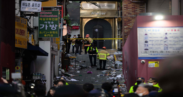 مصرع أكثر من 150 في تدافع بكوريا الجنوبية خلال احتفالات هالوين