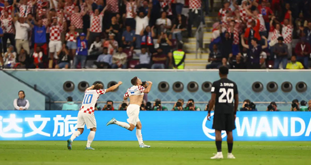 كرواتيا تهزم كندا برباعية وتقصيها من كأس العالم