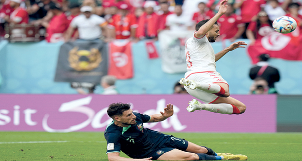 خسارة تونس من أستراليا تجدد آمال الكنغر بالتأهل إلى الدور الثاني
