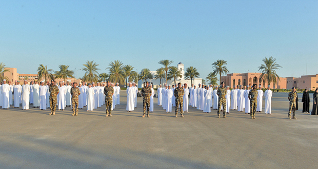 دفعة جديدة تبدأ التدريب العسكري بالبحرية السلطانية العمانية