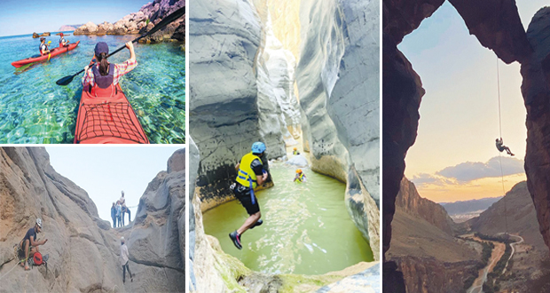 الطبيعة الجغرافية لسلطنة عمان تساهم فـي نمو سياحة المغامرات