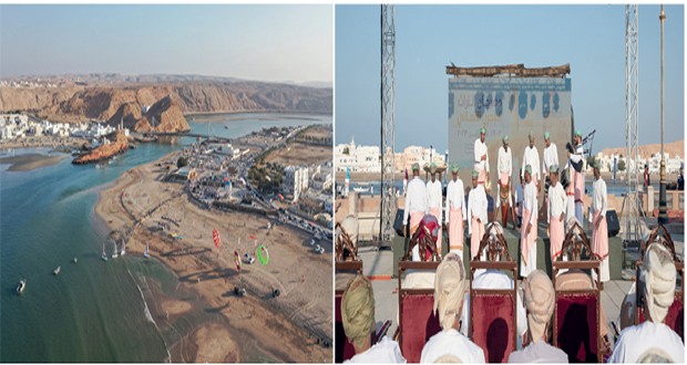 تواصل فعاليات مهرجان التراث البحري العماني بولاية صور