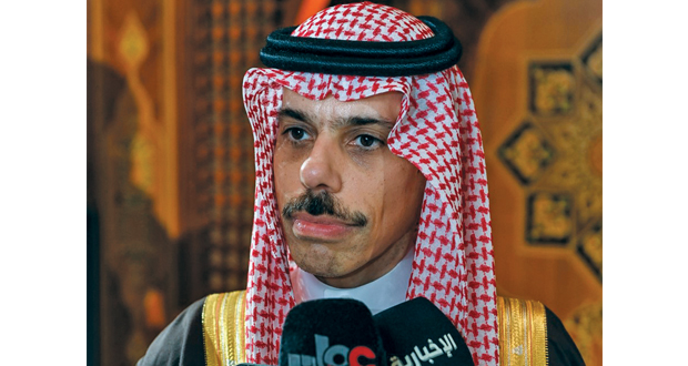وزير الخارجية السعودي: بوادر لمشروعات كبرى تعزز التكامل الاقتصادي مع سلطنة عمان