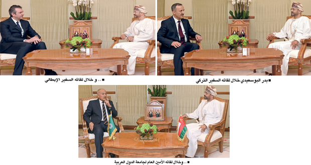 وزير الخارجية يناقش قضايا الشأن العربي مع الأمين العام لجامعة الدول العربية