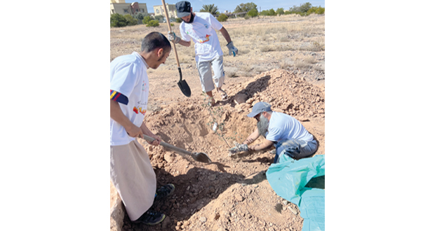 استزراع 70 شتلة زيتون فـي الجبل الأخضر