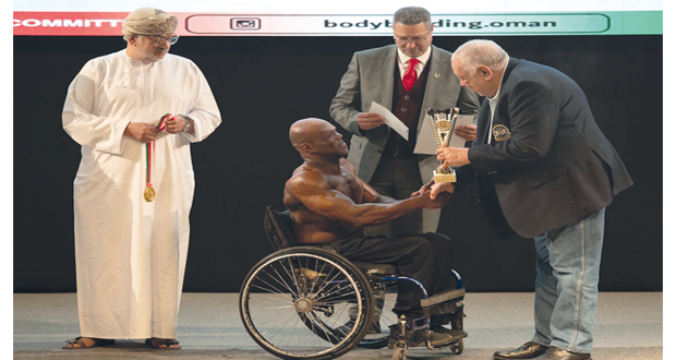 ختام منافسات بطولة عمان الـ 18 لبناء الأجسام والفيزك