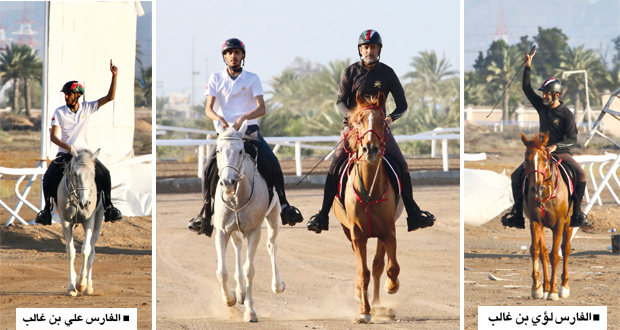 الفارسان لؤي بن غالب وعلي آل سعيد يبحثان عن بطاقة التأهل لكأس العالم للقدرة