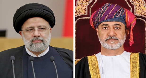 الارتقاء بأوجه التعاون القائمة فـي مباحثات جلالة السلطان والرئيس الإيراني اليوم