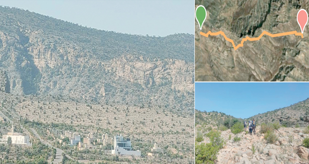 رحلة استكشافية بين الجبل الشرقي بولاية الحمراء ومنطقة الروس بالجبل الأخضر