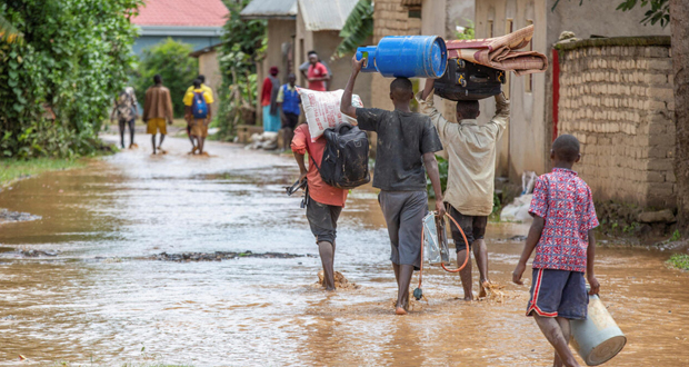 مساعدة أممية بقيمة 1.5 مليون دولار أمريكي لرواندا لمواجهة الفيضانات والانهيارات الأرضية المميتة