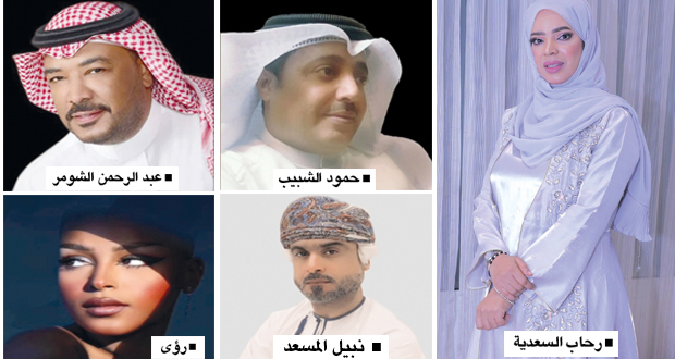 أعمال غنائية جديدة للفنان الكويتي حمود الشبيب والسعودي عبد الرحمن الشومر