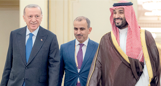 السعودية وتركيا توقعان اتفاقيات استثمارية ودفاعية أثناء زيارة أردوغان