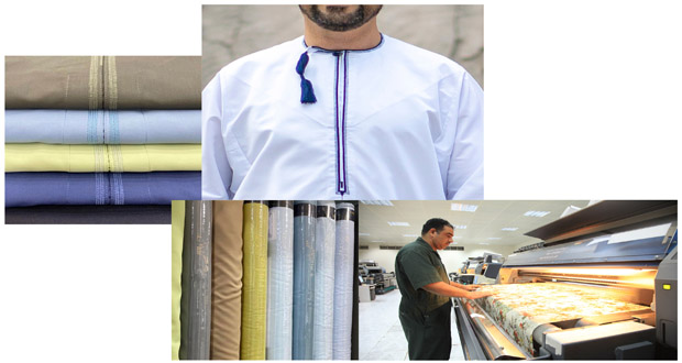 نسيج عمان توفر مزيجا متنوعا من أقمشة الدشداشة المقاومة للبقع