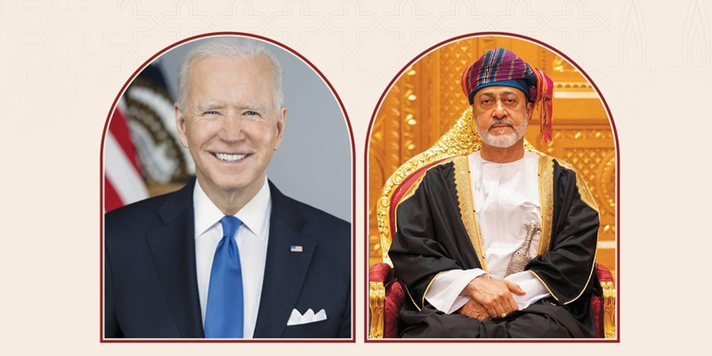 جلالة السلطان يؤكد للرئيس الأميركي اهمية وقف العمليات العسكرية في غزة